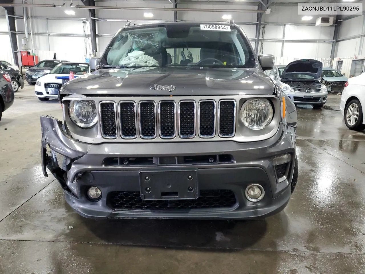 2020 Jeep Renegade Limited VIN: ZACNJBD11LPL90295 Lot: 70058944