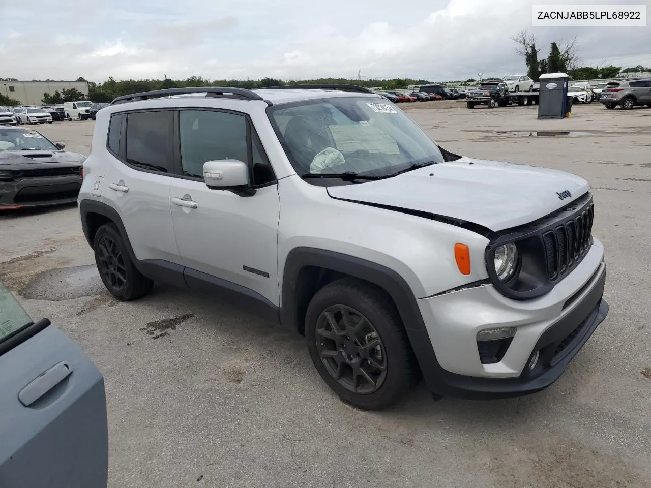 2020 Jeep Renegade Latitude VIN: ZACNJABB5LPL68922 Lot: 70218154