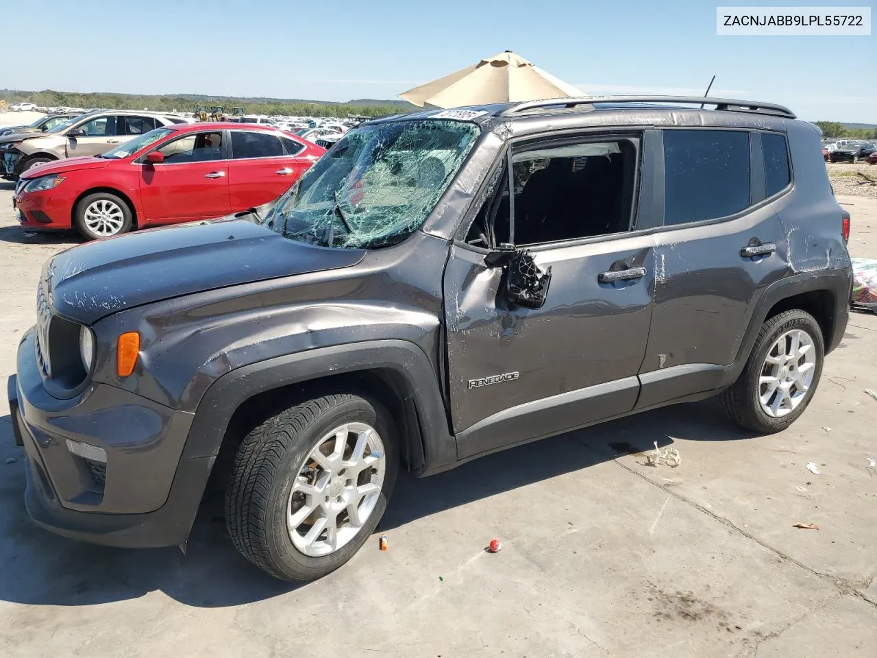 2020 Jeep Renegade Latitude VIN: ZACNJABB9LPL55722 Lot: 70728954