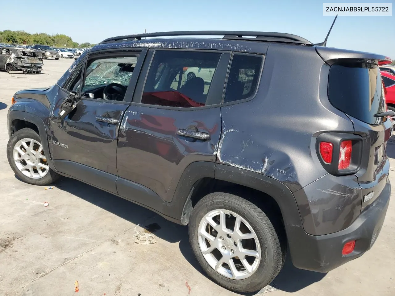 2020 Jeep Renegade Latitude VIN: ZACNJABB9LPL55722 Lot: 70728954