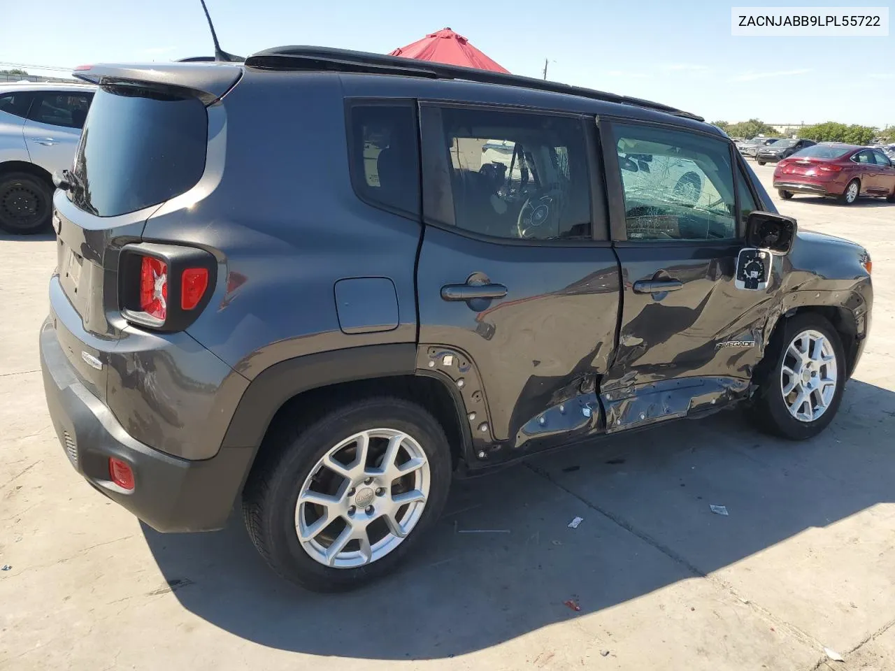 2020 Jeep Renegade Latitude VIN: ZACNJABB9LPL55722 Lot: 70728954