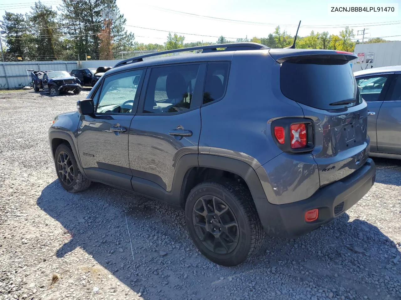 2020 Jeep Renegade Latitude VIN: ZACNJBBB4LPL91470 Lot: 70736824