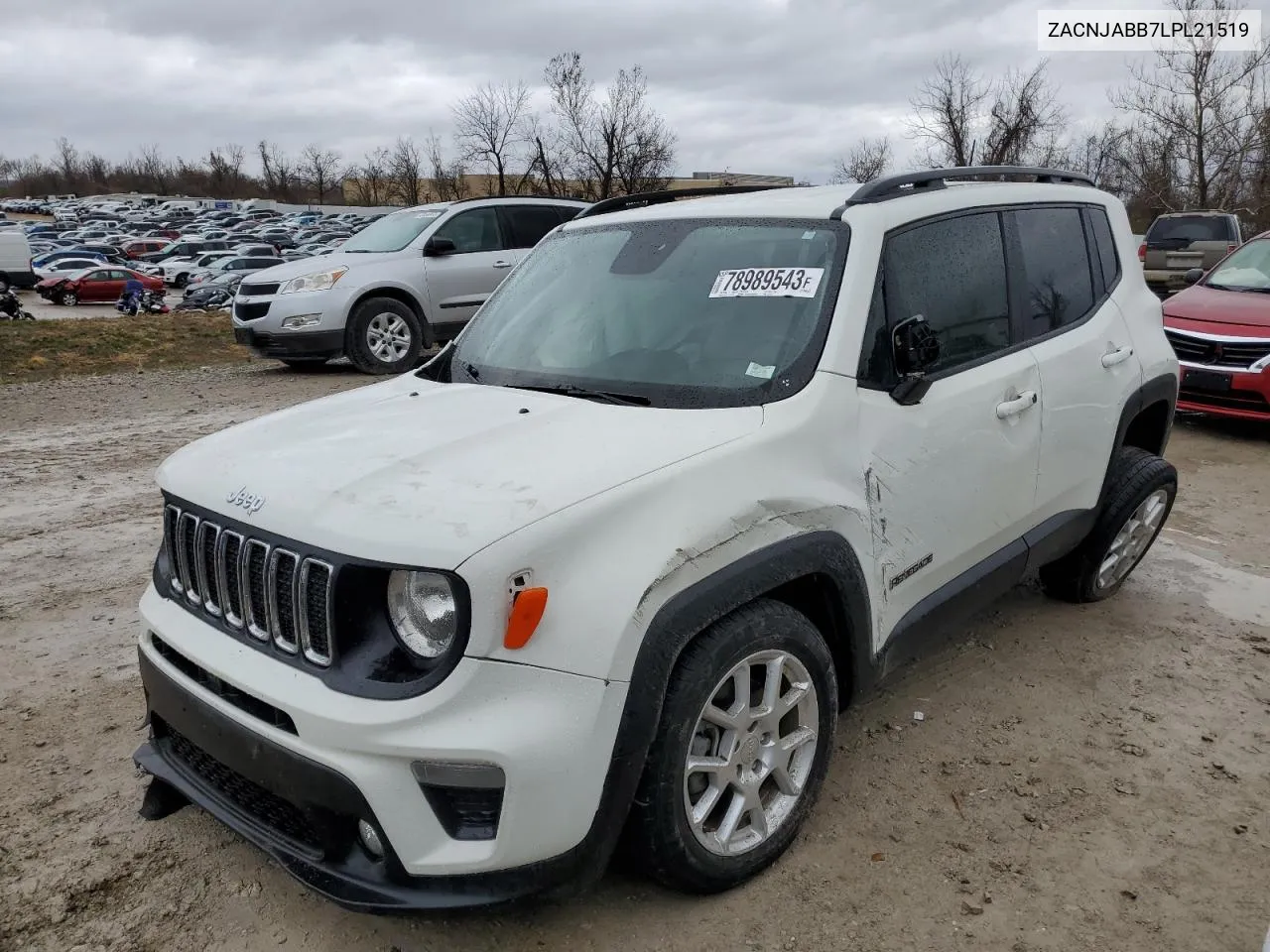 2020 Jeep Renegade Latitude VIN: ZACNJABB7LPL21519 Lot: 70950774