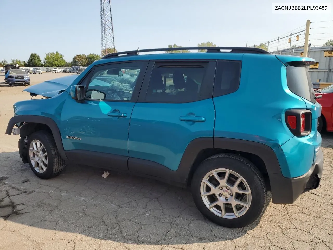 2020 Jeep Renegade Latitude VIN: ZACNJBBB2LPL93489 Lot: 71210164