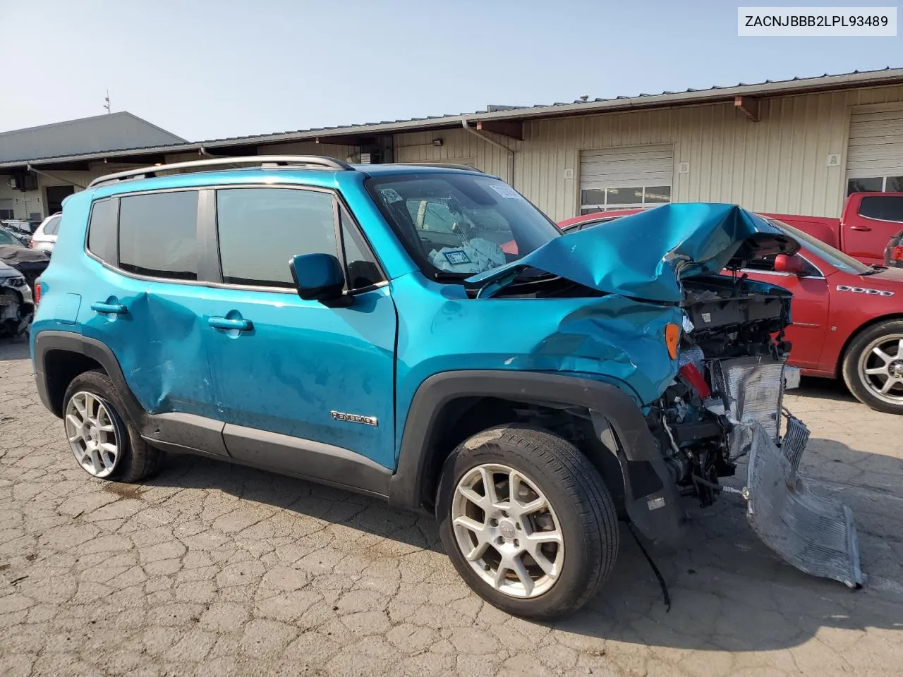 2020 Jeep Renegade Latitude VIN: ZACNJBBB2LPL93489 Lot: 71210164