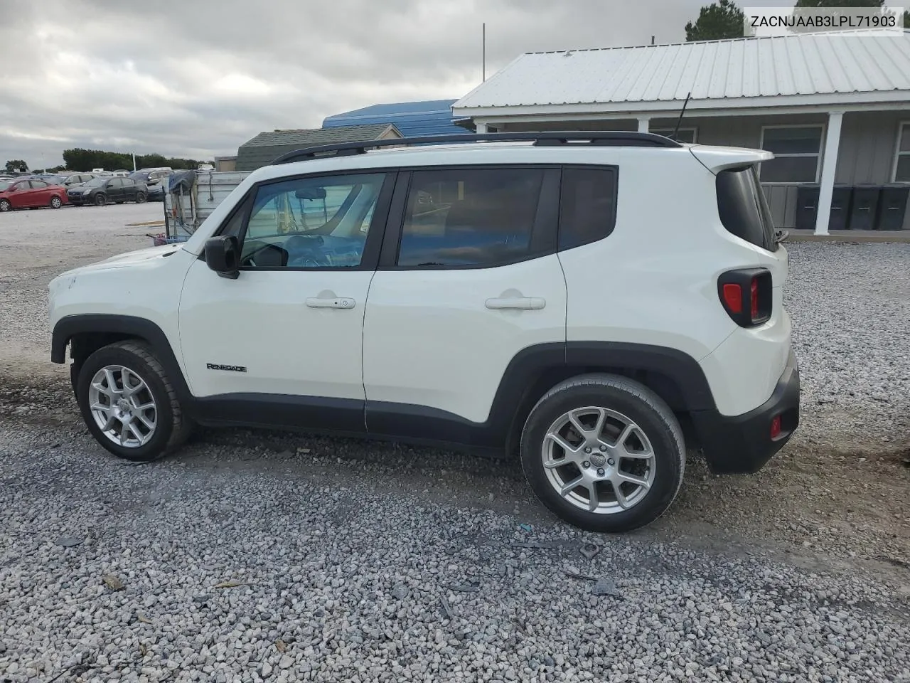 2020 Jeep Renegade Sport VIN: ZACNJAAB3LPL71903 Lot: 71554044