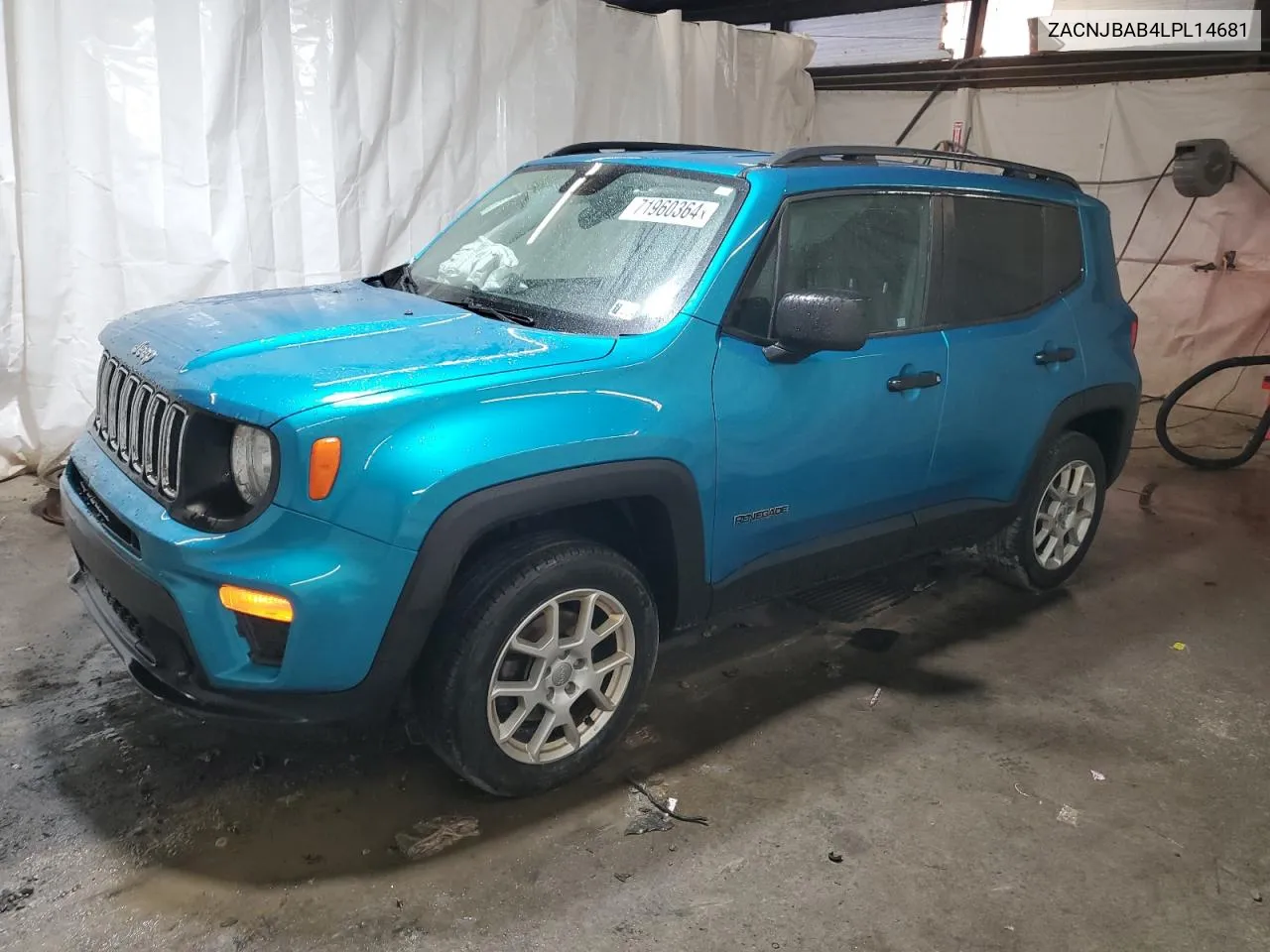 2020 Jeep Renegade Sport VIN: ZACNJBAB4LPL14681 Lot: 71960364