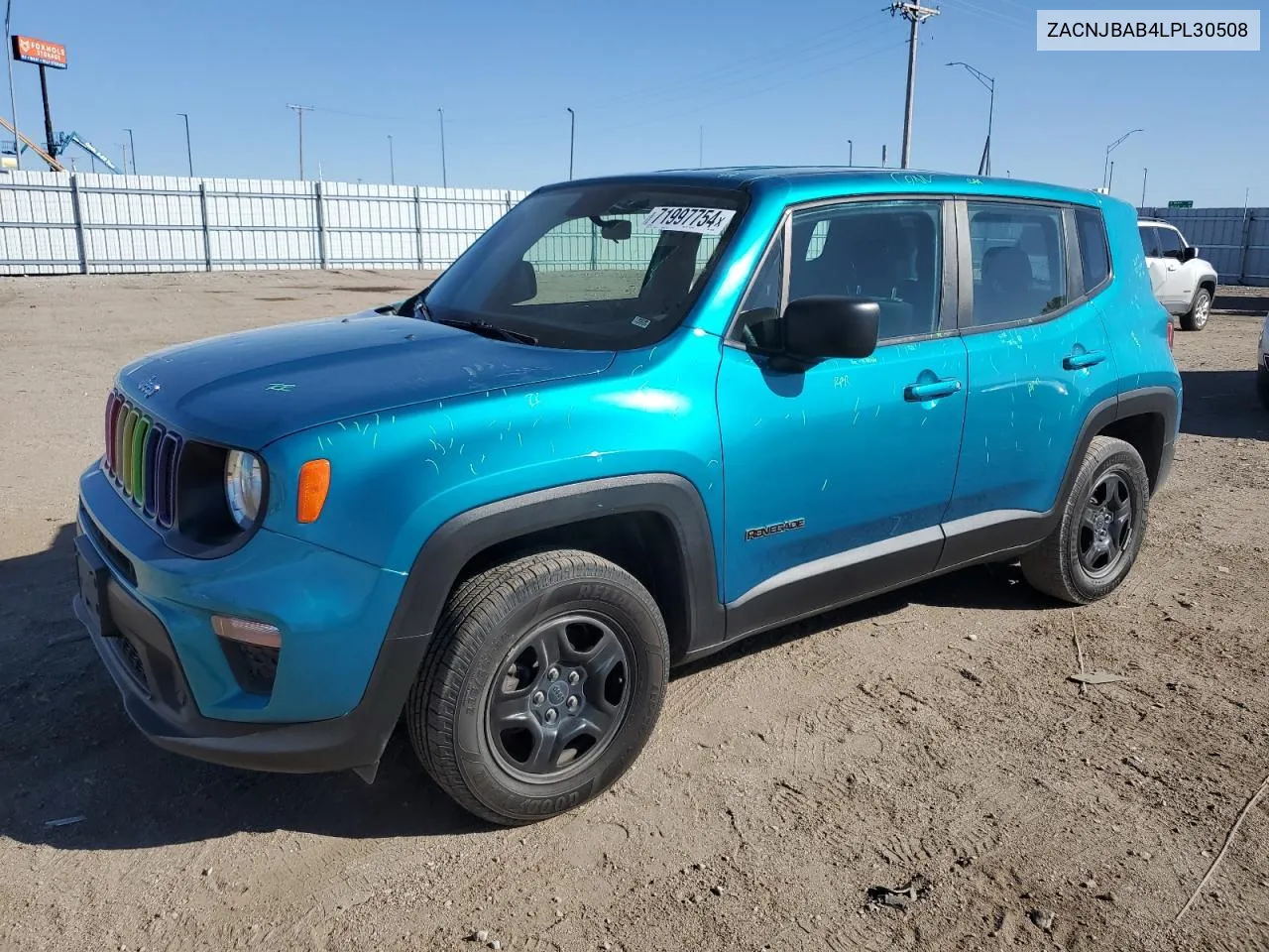 2020 Jeep Renegade Sport VIN: ZACNJBAB4LPL30508 Lot: 71997754