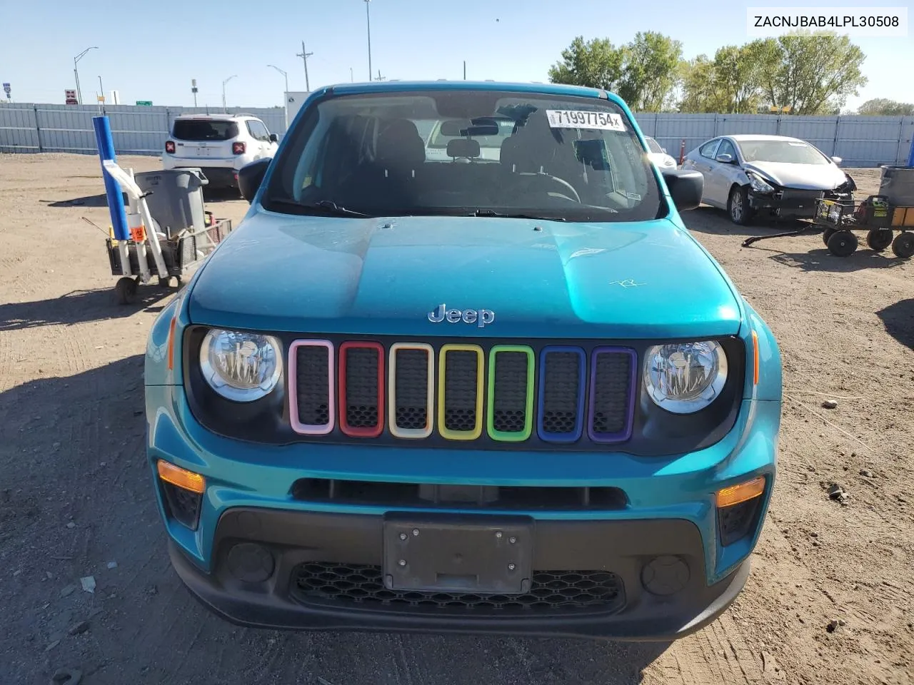 2020 Jeep Renegade Sport VIN: ZACNJBAB4LPL30508 Lot: 71997754