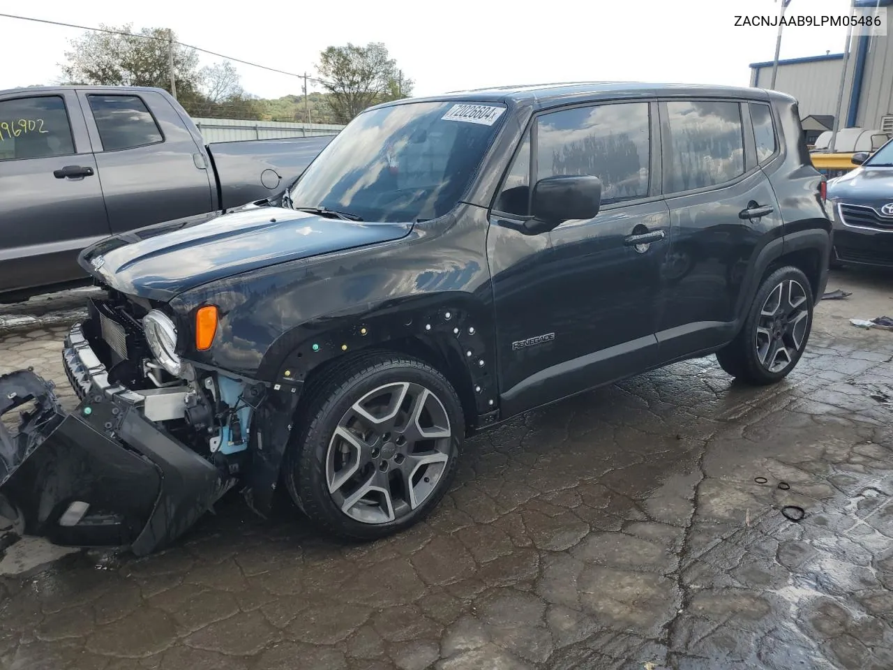 2020 Jeep Renegade Sport VIN: ZACNJAAB9LPM05486 Lot: 72026604