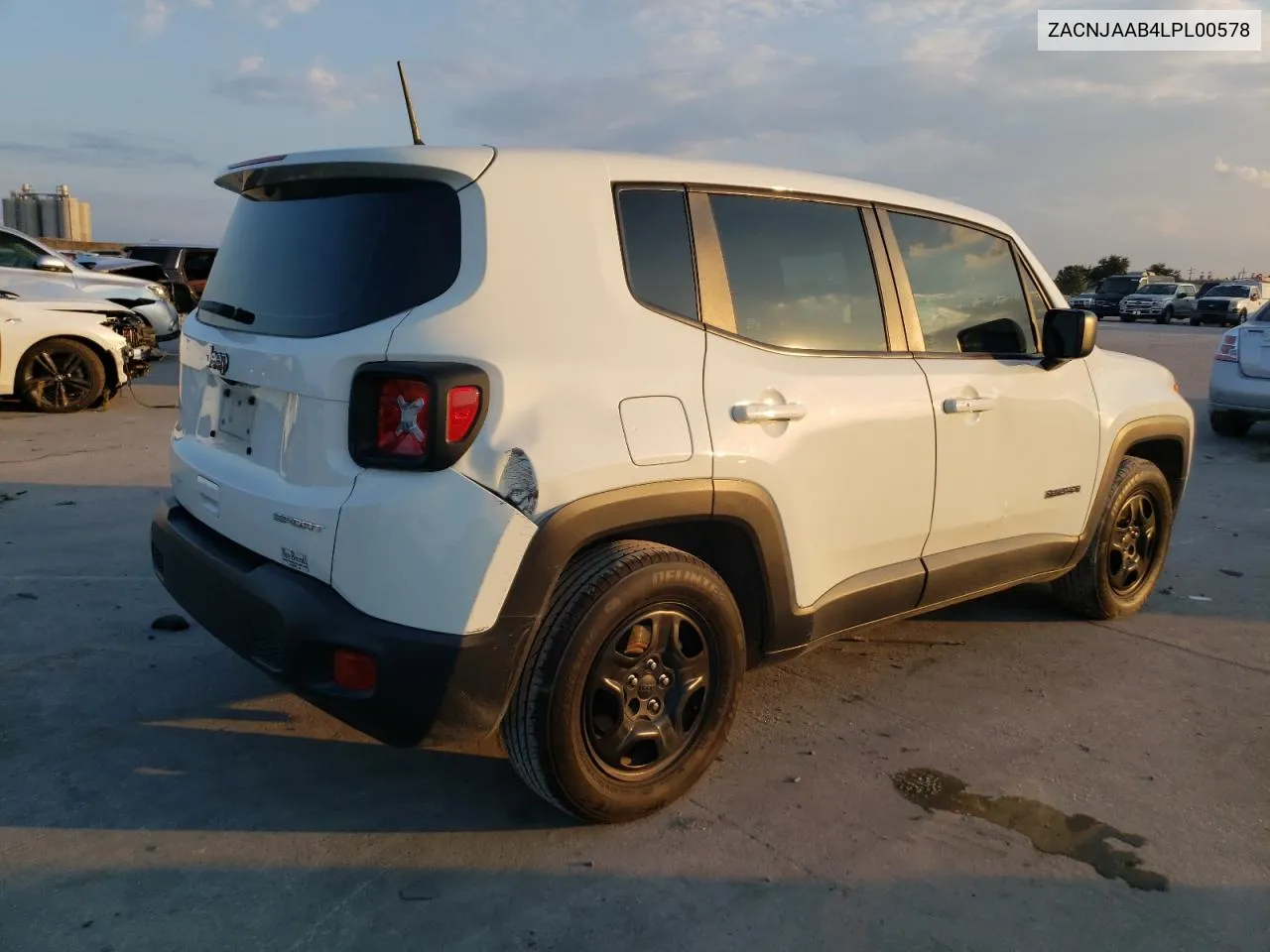 2020 Jeep Renegade Sport VIN: ZACNJAAB4LPL00578 Lot: 72258104