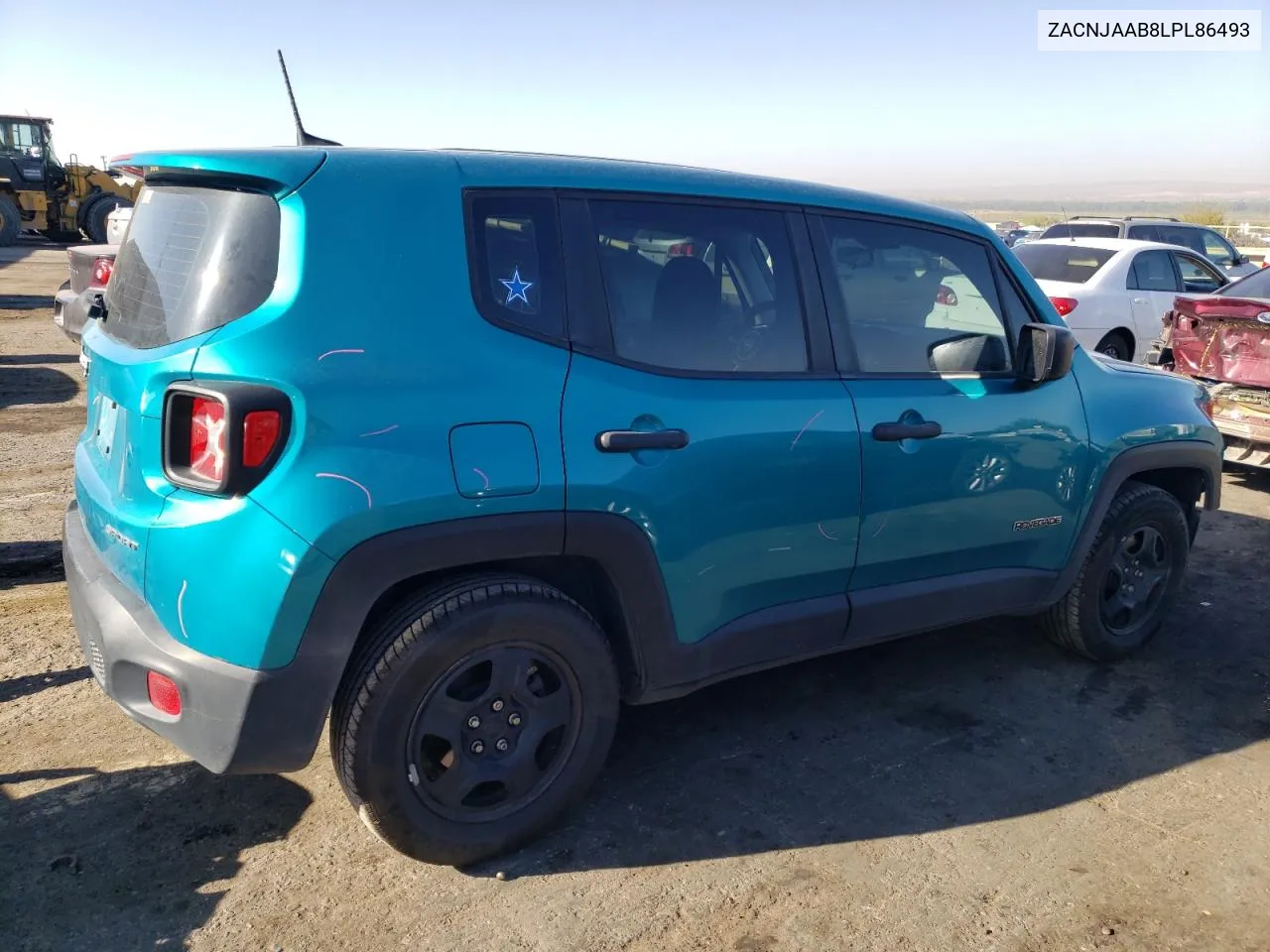 2020 Jeep Renegade Sport VIN: ZACNJAAB8LPL86493 Lot: 72620614