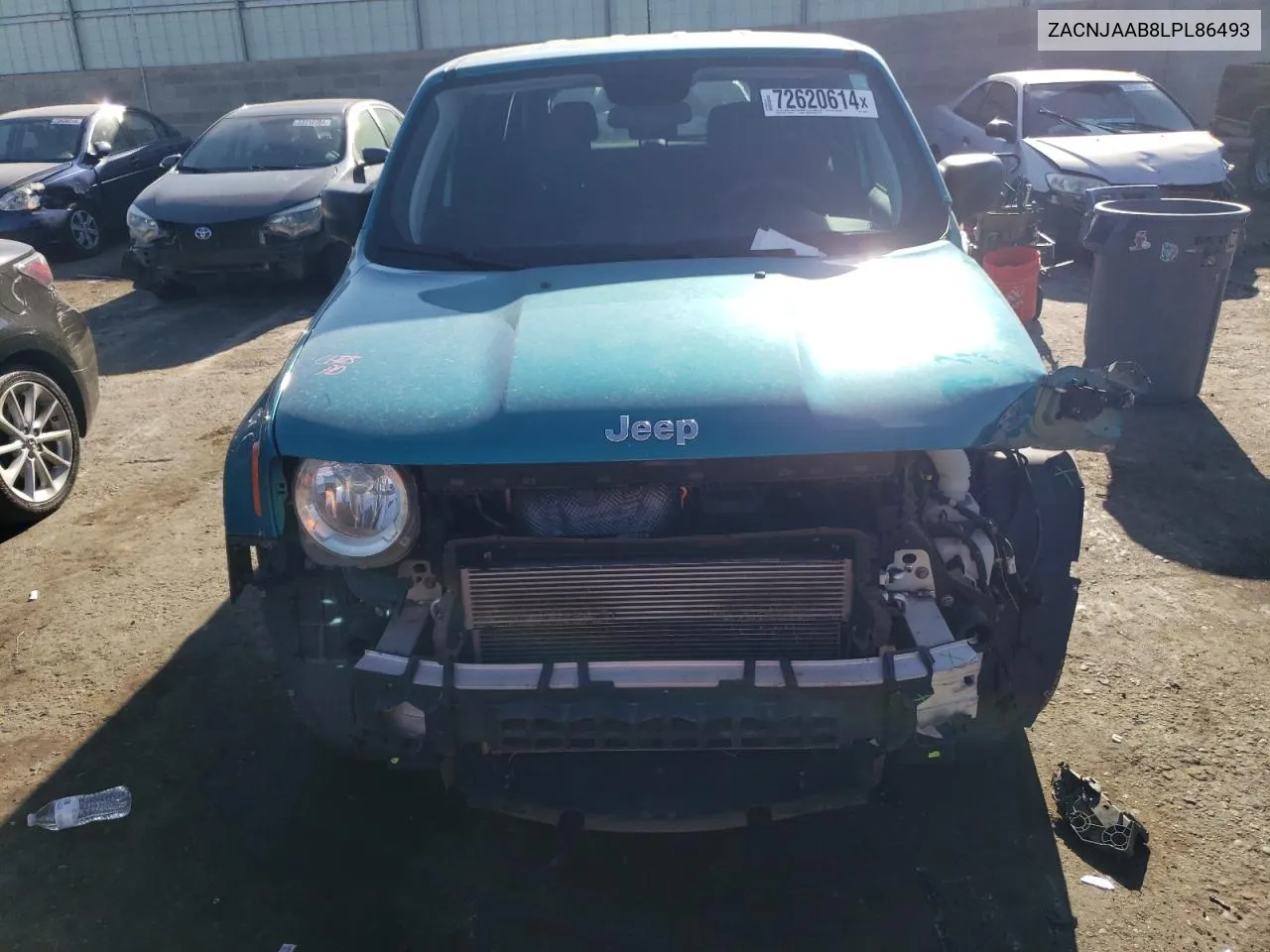 2020 Jeep Renegade Sport VIN: ZACNJAAB8LPL86493 Lot: 72620614