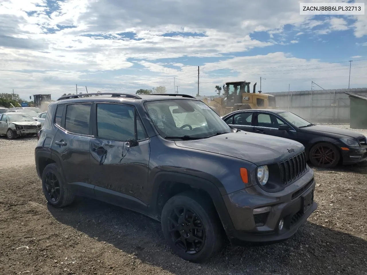 2020 Jeep Renegade Latitude VIN: ZACNJBBB6LPL32713 Lot: 72728284