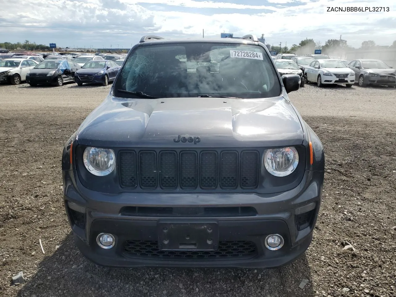 2020 Jeep Renegade Latitude VIN: ZACNJBBB6LPL32713 Lot: 72728284