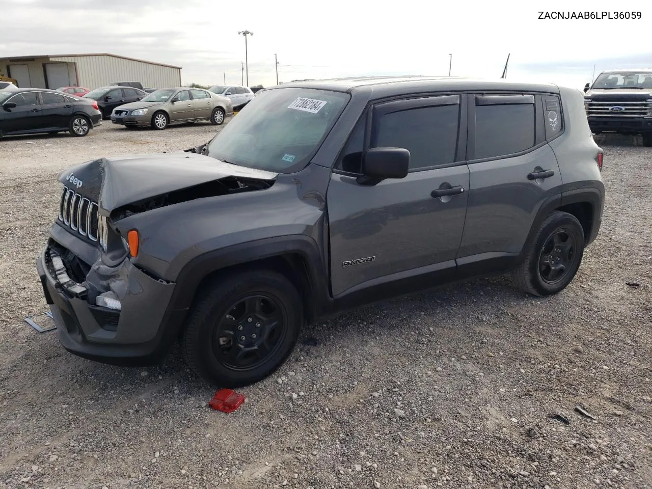 2020 Jeep Renegade Sport VIN: ZACNJAAB6LPL36059 Lot: 72862184