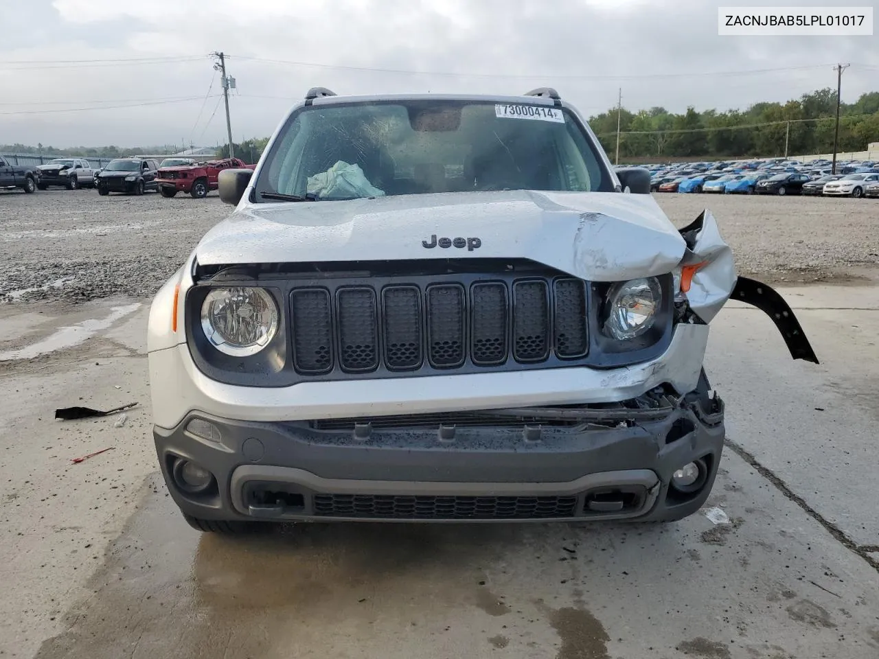 2020 Jeep Renegade Sport VIN: ZACNJBAB5LPL01017 Lot: 73000414