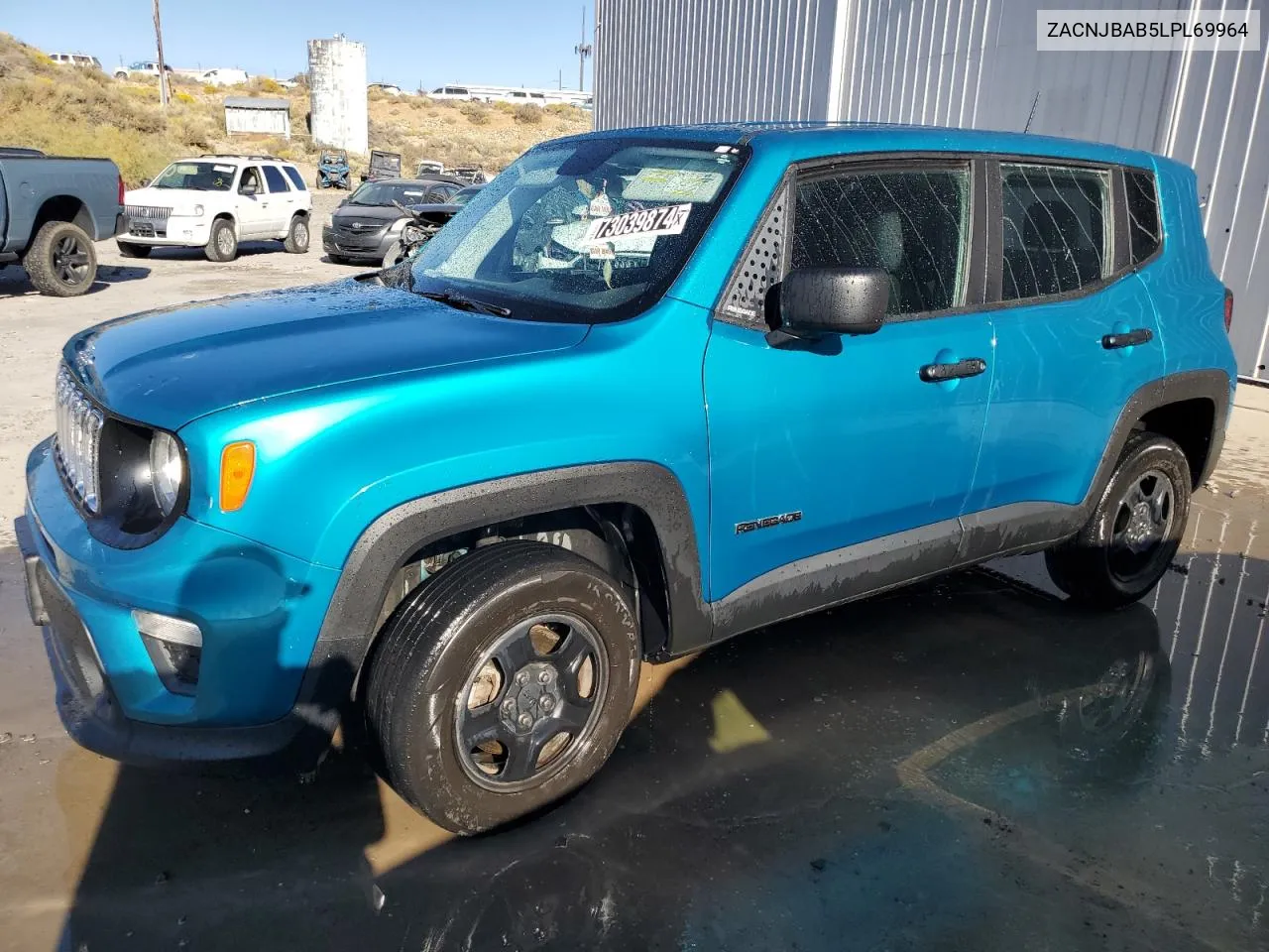 2020 Jeep Renegade Sport VIN: ZACNJBAB5LPL69964 Lot: 73039874