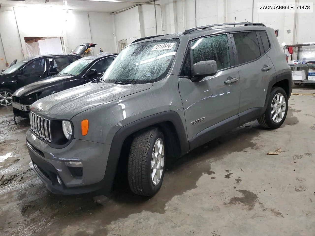 2020 Jeep Renegade Latitude VIN: ZACNJABB6LPL71473 Lot: 73113374