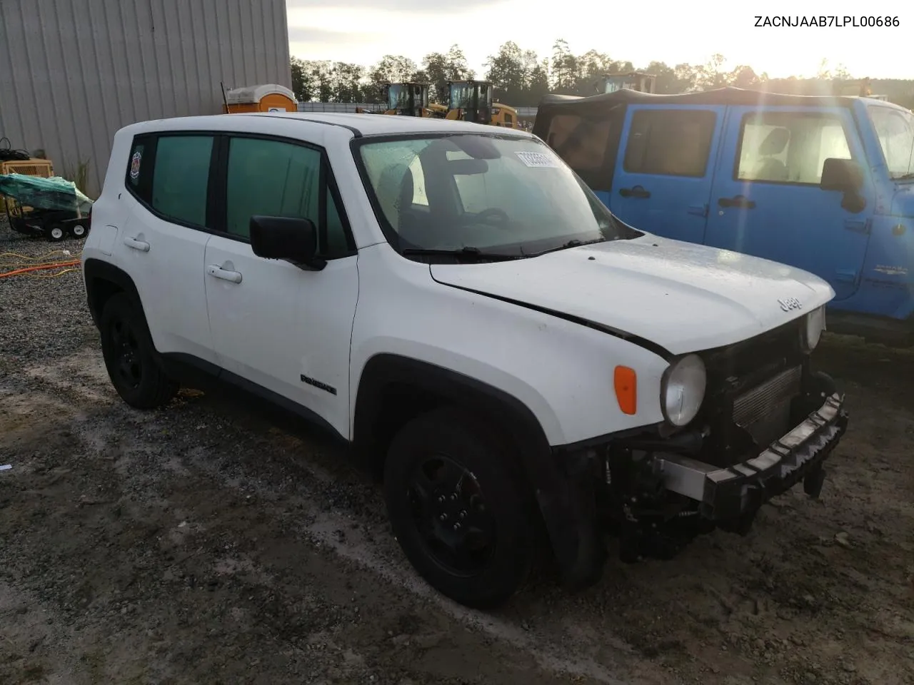 2020 Jeep Renegade Sport VIN: ZACNJAAB7LPL00686 Lot: 73235514