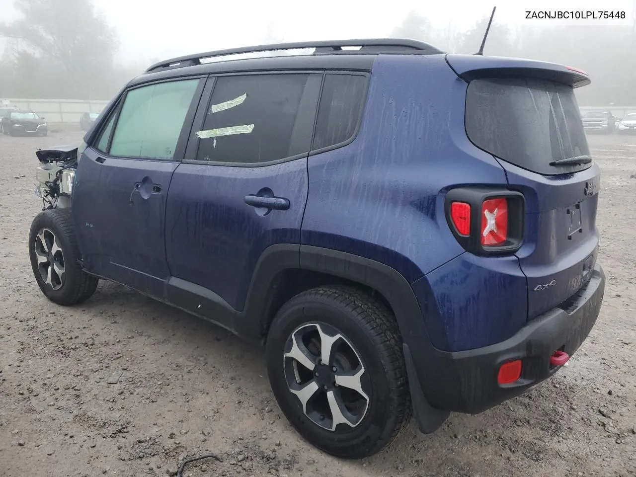 2020 Jeep Renegade Trailhawk VIN: ZACNJBC10LPL75448 Lot: 73394424