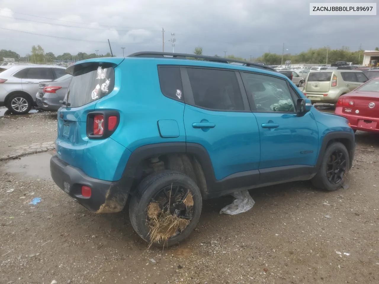 2020 Jeep Renegade Latitude VIN: ZACNJBBB0LPL89697 Lot: 73534974