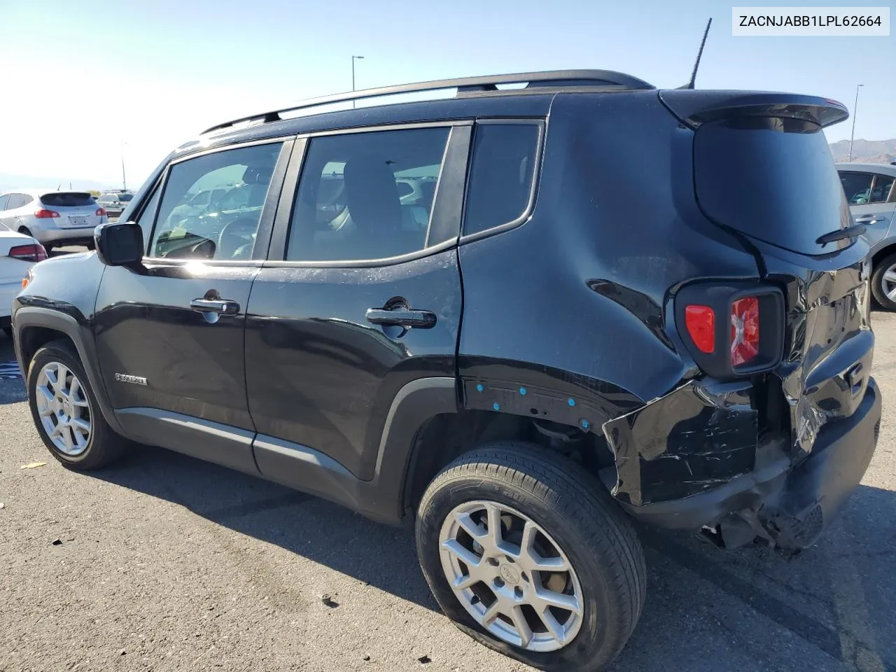 2020 Jeep Renegade Latitude VIN: ZACNJABB1LPL62664 Lot: 73579294