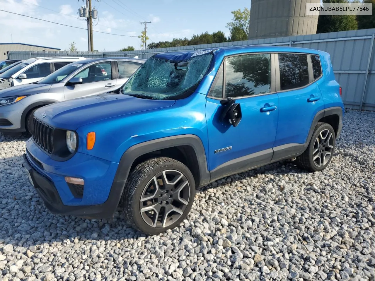 ZACNJBAB5LPL77546 2020 Jeep Renegade Sport