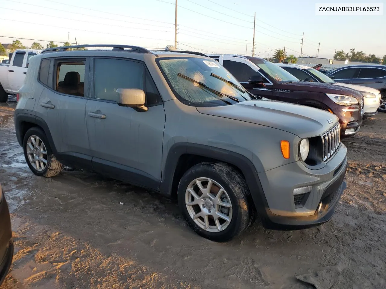 2020 Jeep Renegade Latitude VIN: ZACNJABB3LPL66523 Lot: 73674424