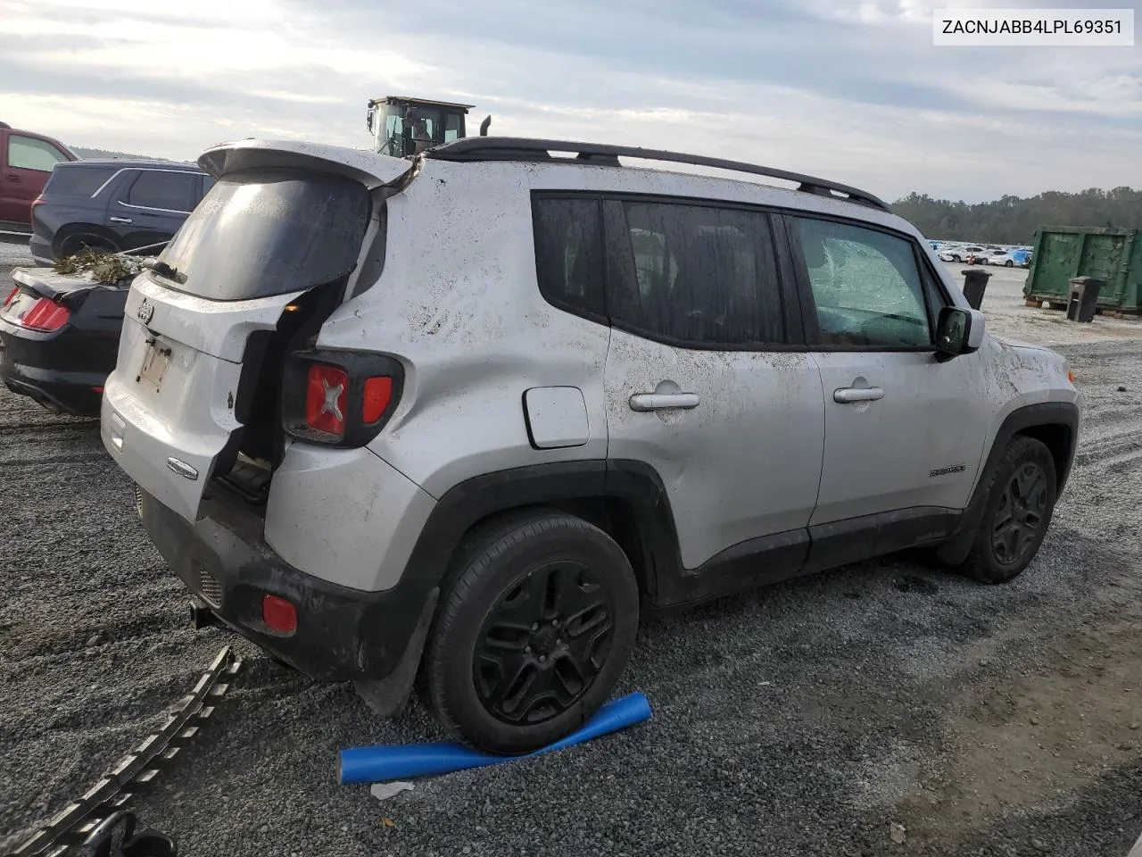 2020 Jeep Renegade Latitude VIN: ZACNJABB4LPL69351 Lot: 73833444