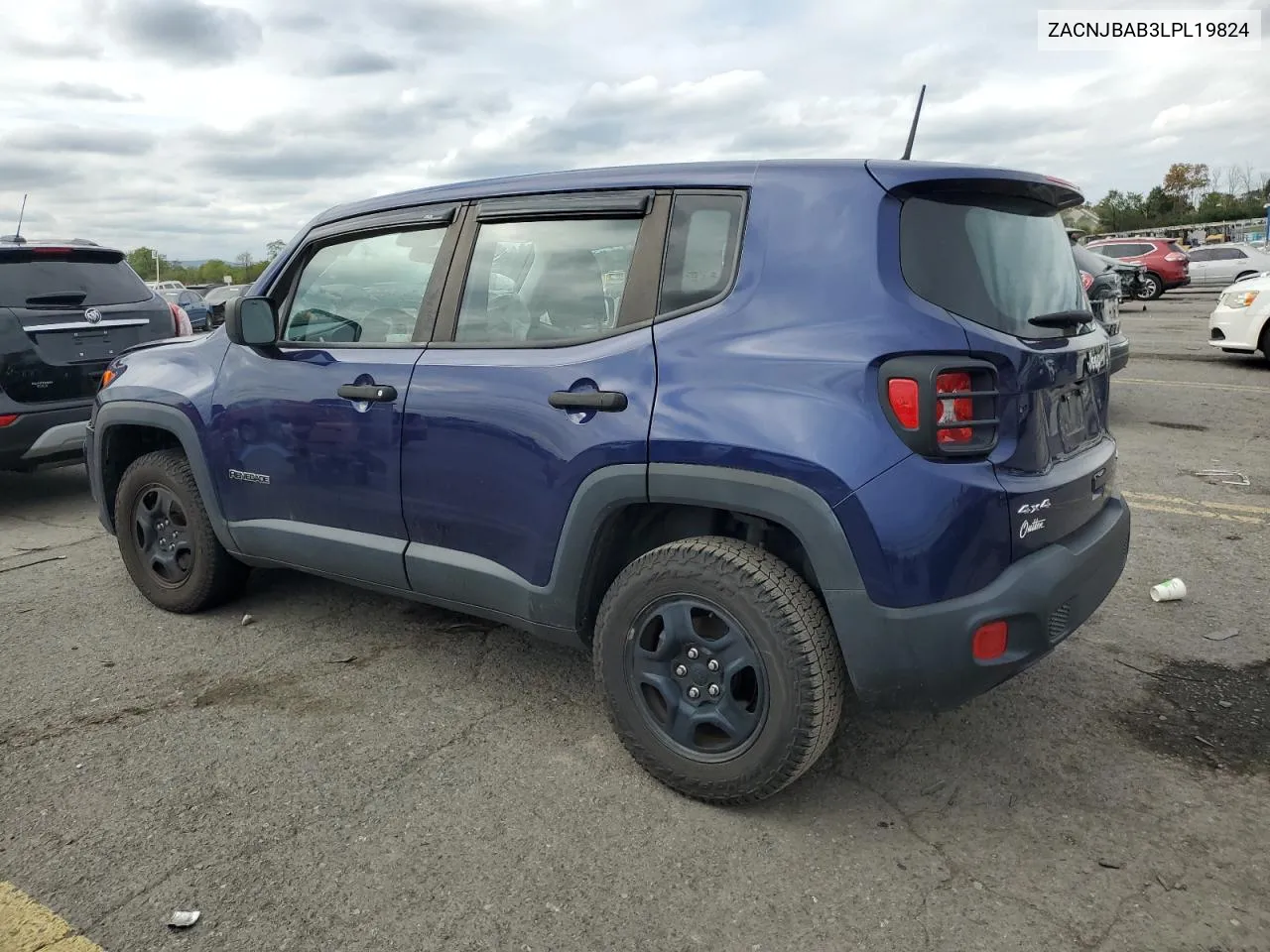 2020 Jeep Renegade Sport VIN: ZACNJBAB3LPL19824 Lot: 73869634