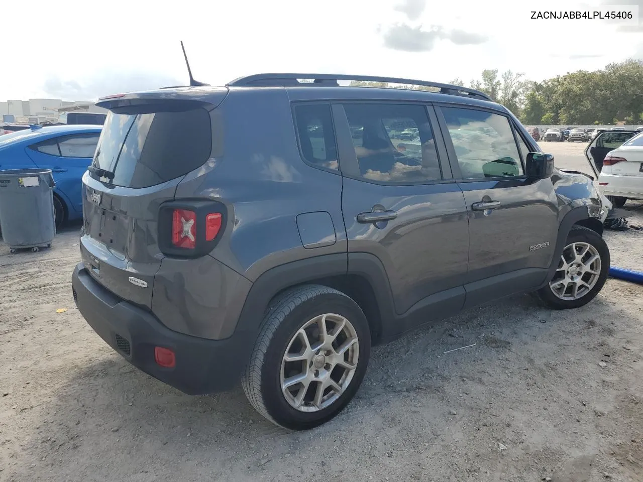 2020 Jeep Renegade Latitude VIN: ZACNJABB4LPL45406 Lot: 73876524