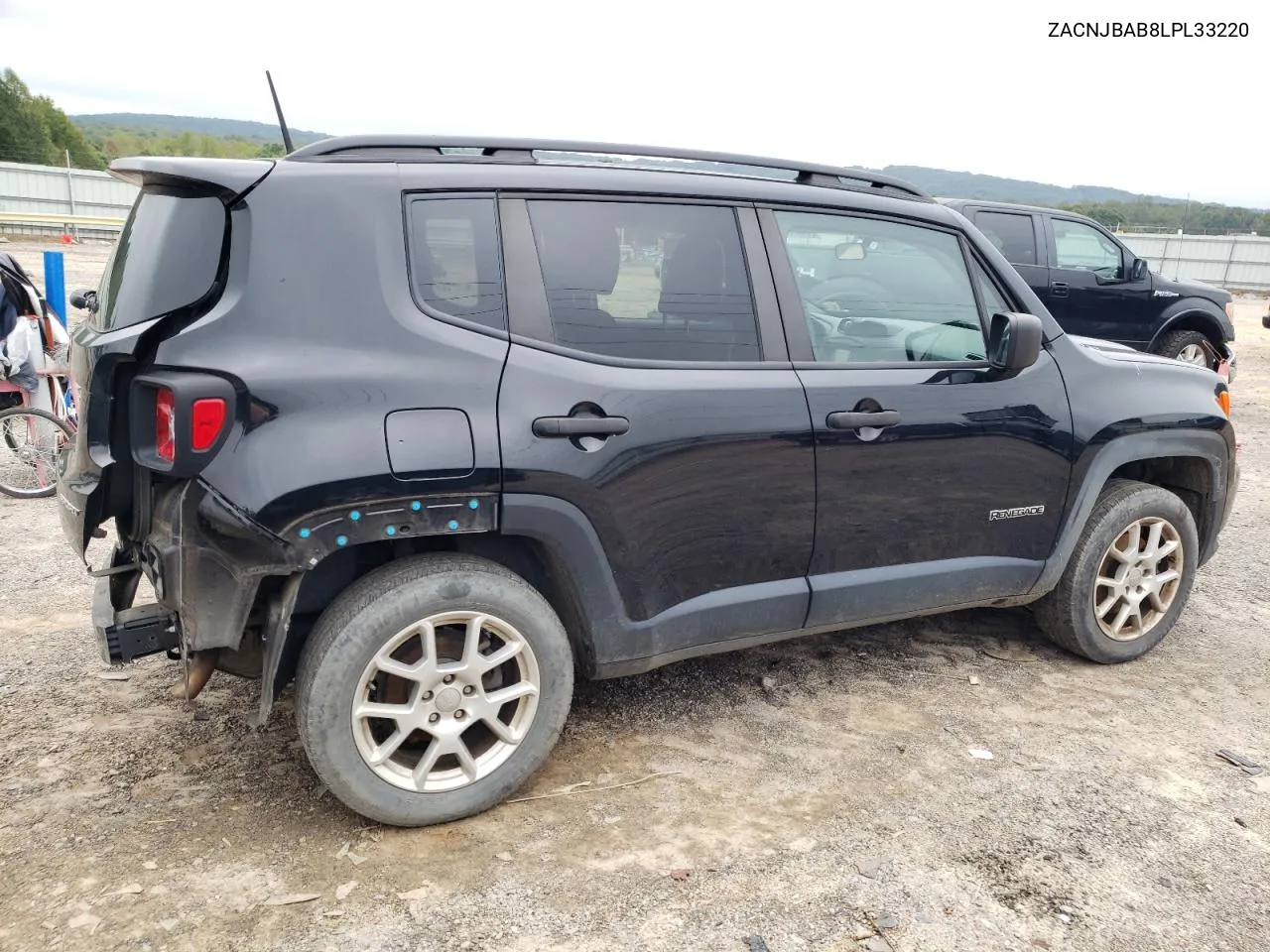 2020 Jeep Renegade Sport VIN: ZACNJBAB8LPL33220 Lot: 73941264