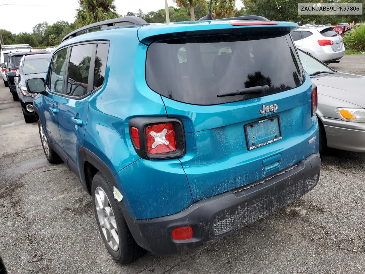 2020 Jeep Renegade Latitude VIN: ZACNJABB9LPK97806 Lot: 74076064