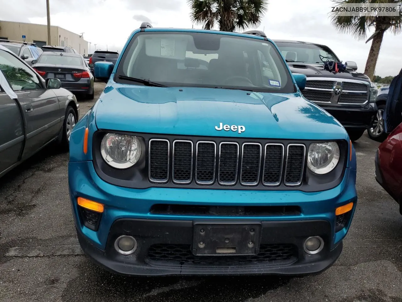 2020 Jeep Renegade Latitude VIN: ZACNJABB9LPK97806 Lot: 74076064