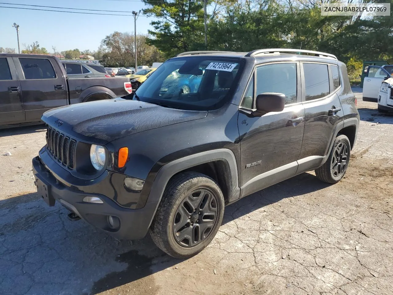 2020 Jeep Renegade Sport VIN: ZACNJBAB2LPL07969 Lot: 74213964