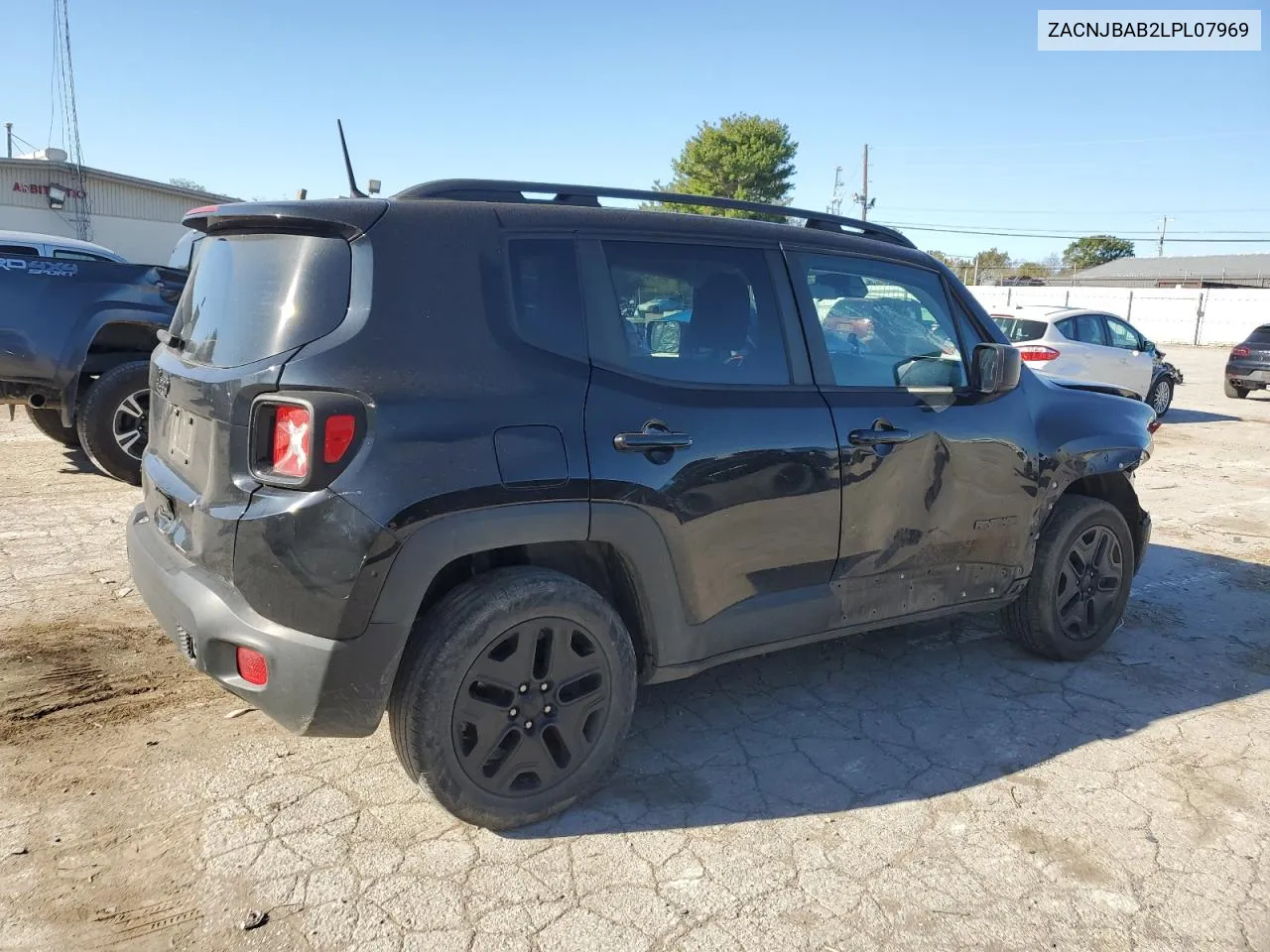 2020 Jeep Renegade Sport VIN: ZACNJBAB2LPL07969 Lot: 74213964