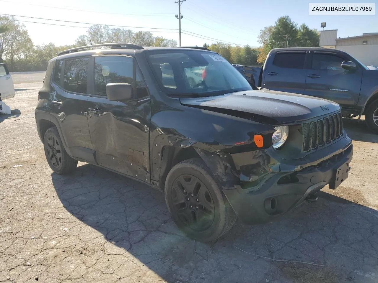 2020 Jeep Renegade Sport VIN: ZACNJBAB2LPL07969 Lot: 74213964