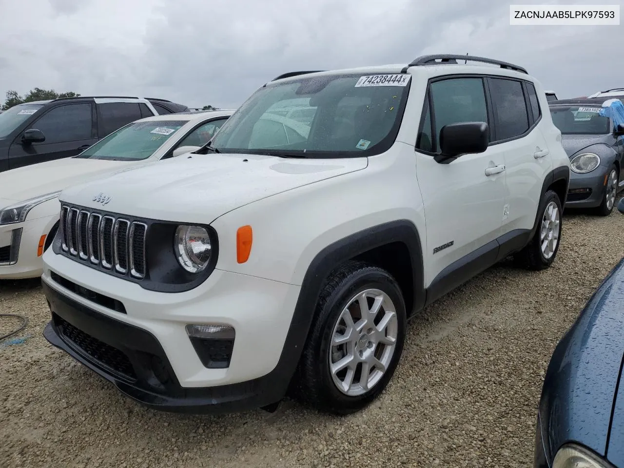 2020 Jeep Renegade Sport VIN: ZACNJAAB5LPK97593 Lot: 74238444