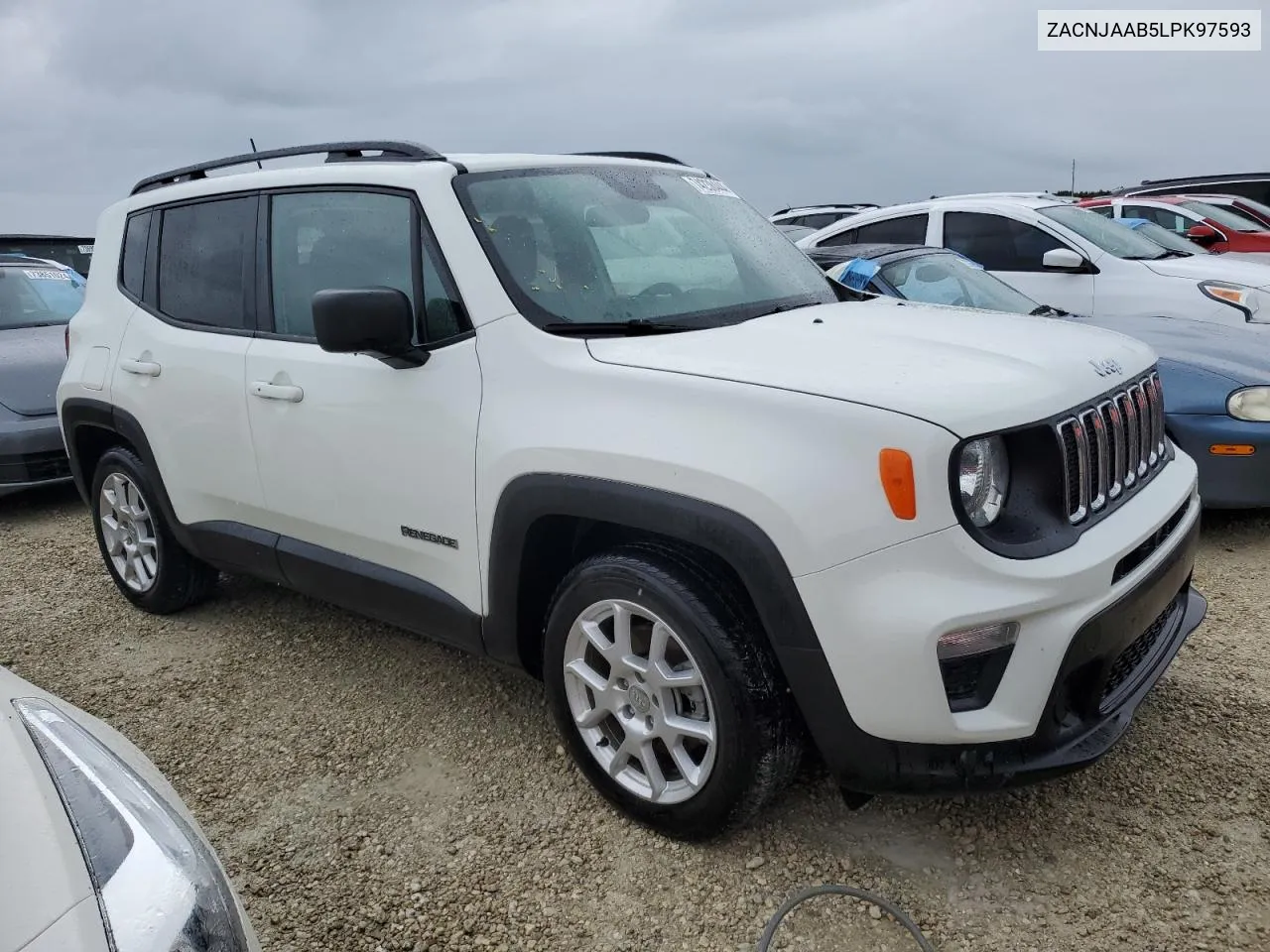 2020 Jeep Renegade Sport VIN: ZACNJAAB5LPK97593 Lot: 74238444