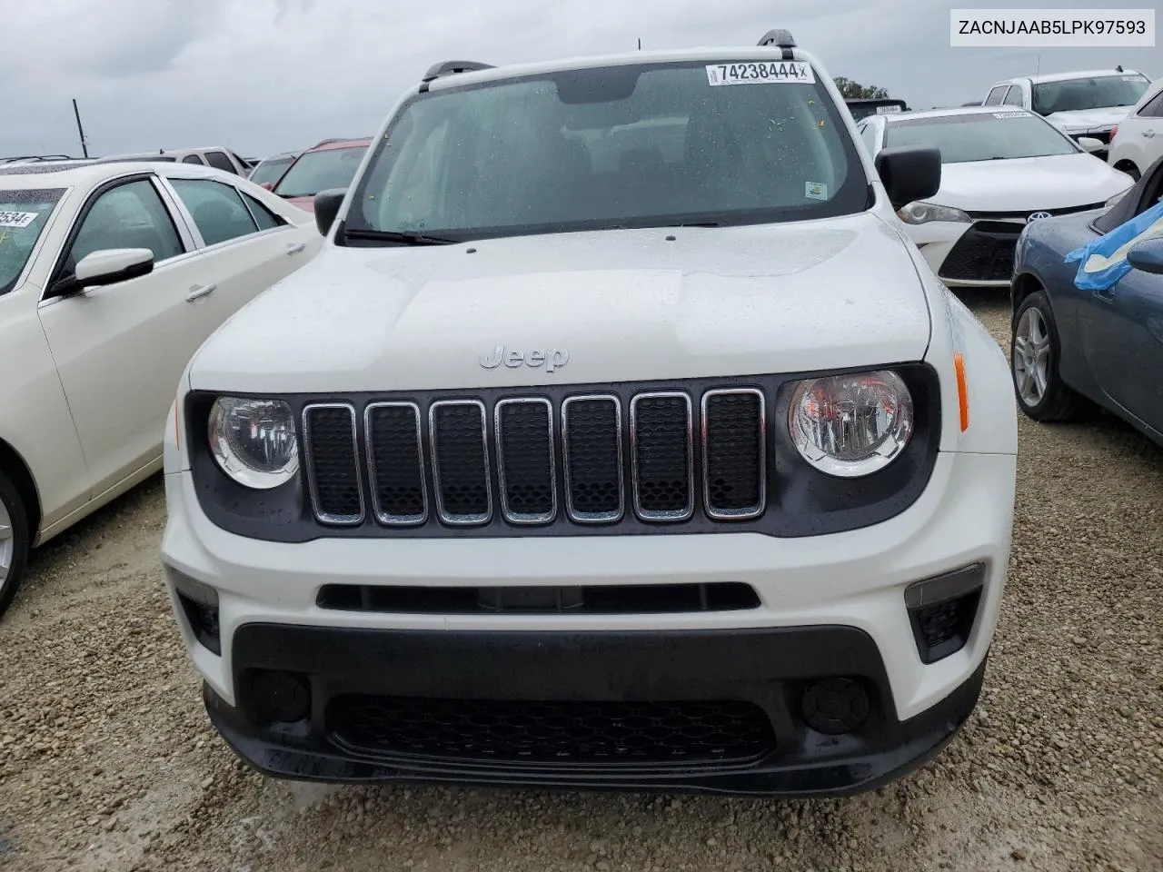 2020 Jeep Renegade Sport VIN: ZACNJAAB5LPK97593 Lot: 74238444