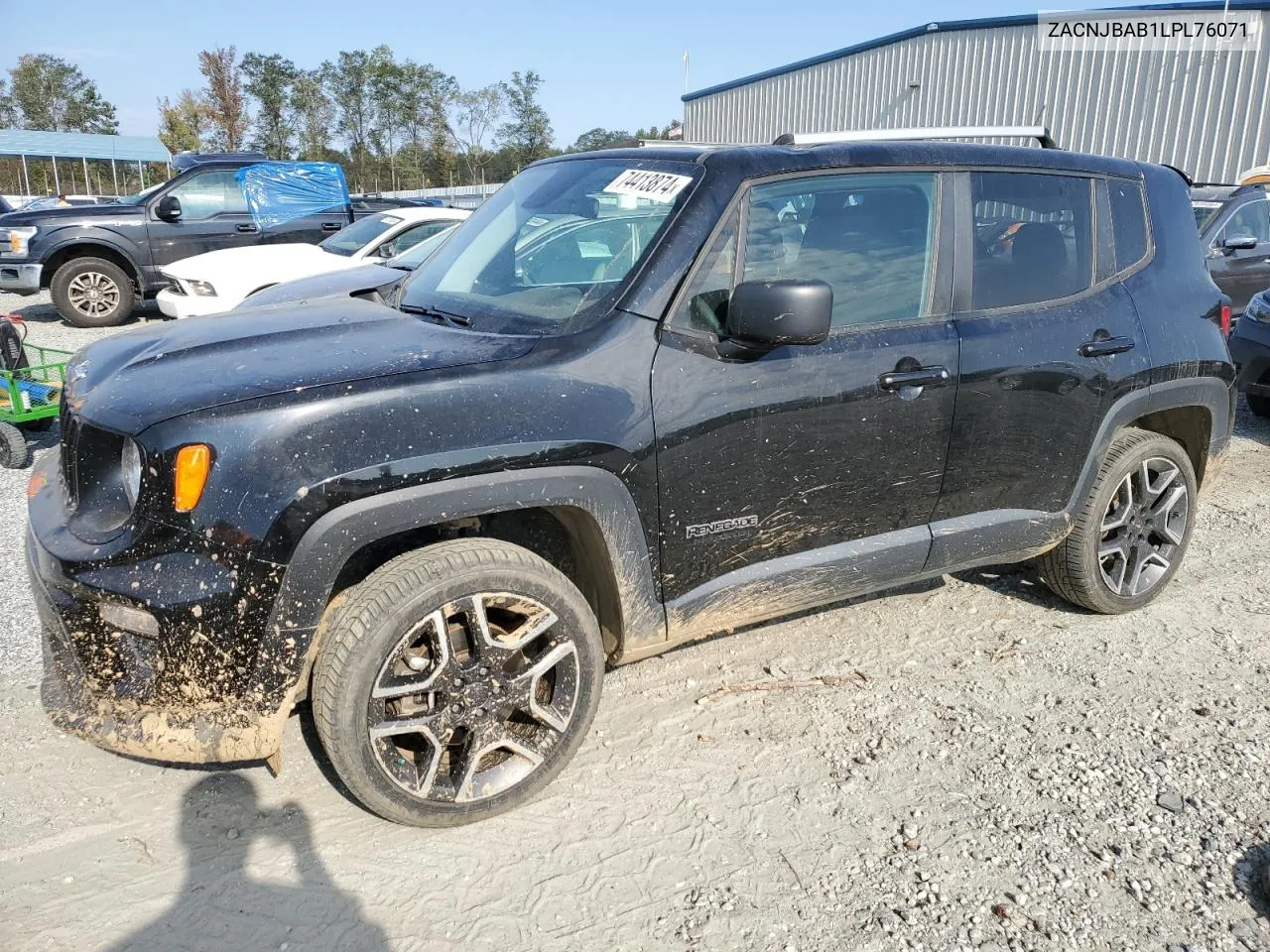 2020 Jeep Renegade Sport VIN: ZACNJBAB1LPL76071 Lot: 74413874