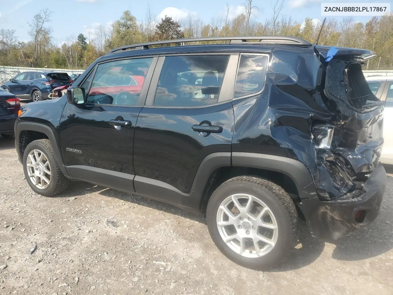 2020 Jeep Renegade Latitude VIN: ZACNJBBB2LPL17867 Lot: 74589264