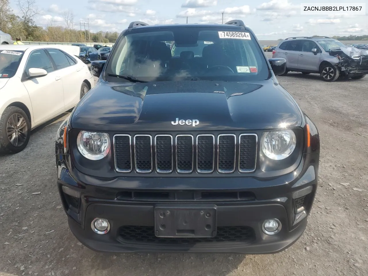 2020 Jeep Renegade Latitude VIN: ZACNJBBB2LPL17867 Lot: 74589264