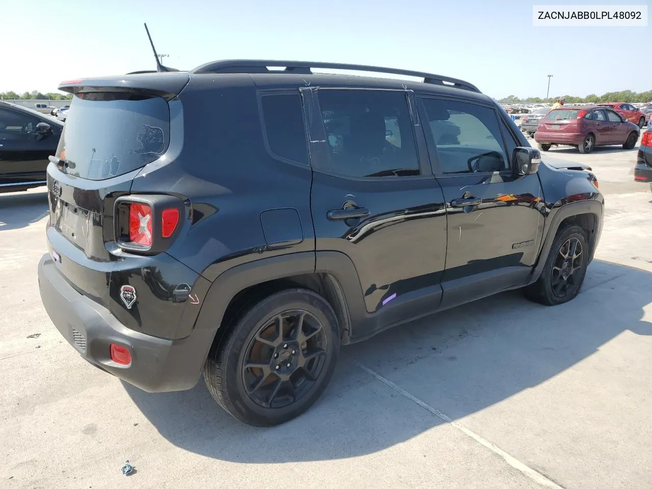 2020 Jeep Renegade Latitude VIN: ZACNJABB0LPL48092 Lot: 75029854