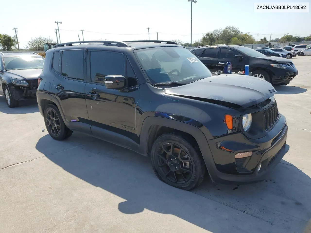 2020 Jeep Renegade Latitude VIN: ZACNJABB0LPL48092 Lot: 75029854