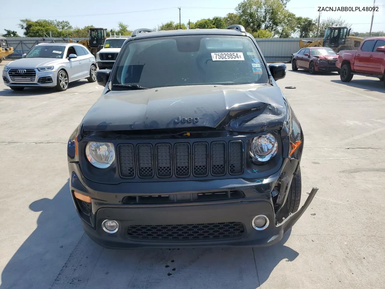 2020 Jeep Renegade Latitude VIN: ZACNJABB0LPL48092 Lot: 75029854