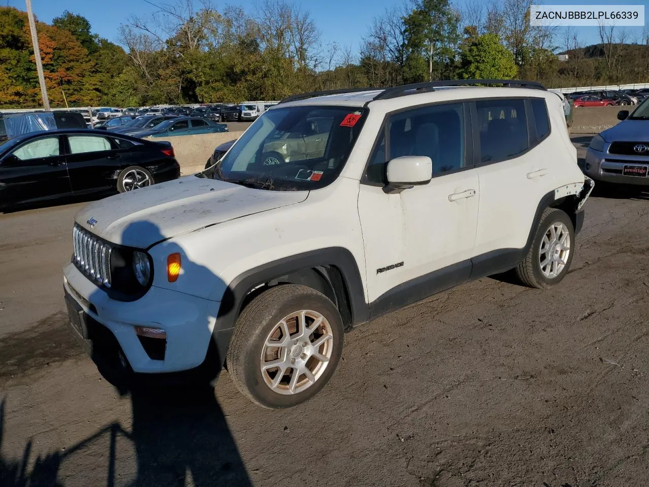 2020 Jeep Renegade Latitude VIN: ZACNJBBB2LPL66339 Lot: 75127054