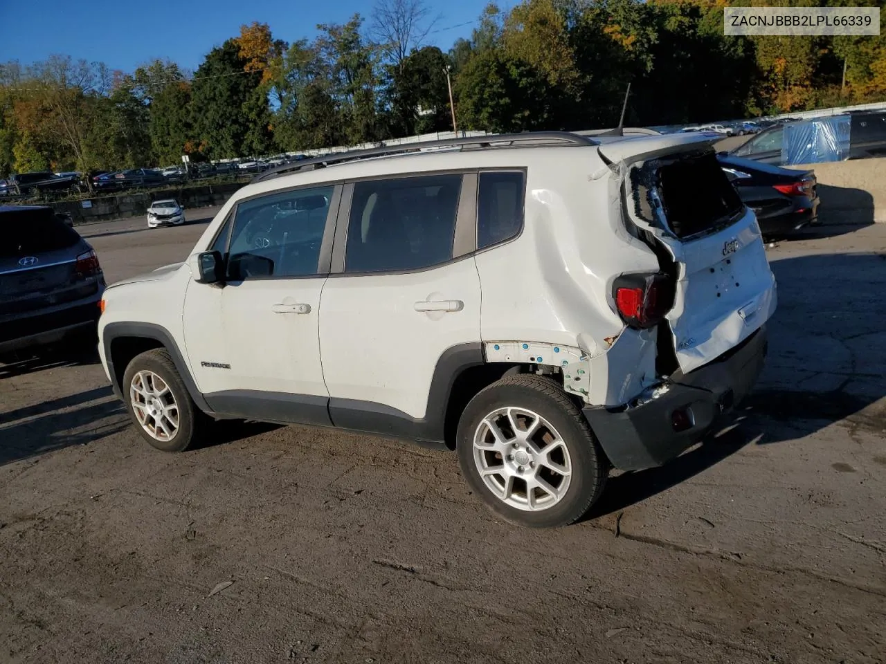 2020 Jeep Renegade Latitude VIN: ZACNJBBB2LPL66339 Lot: 75127054