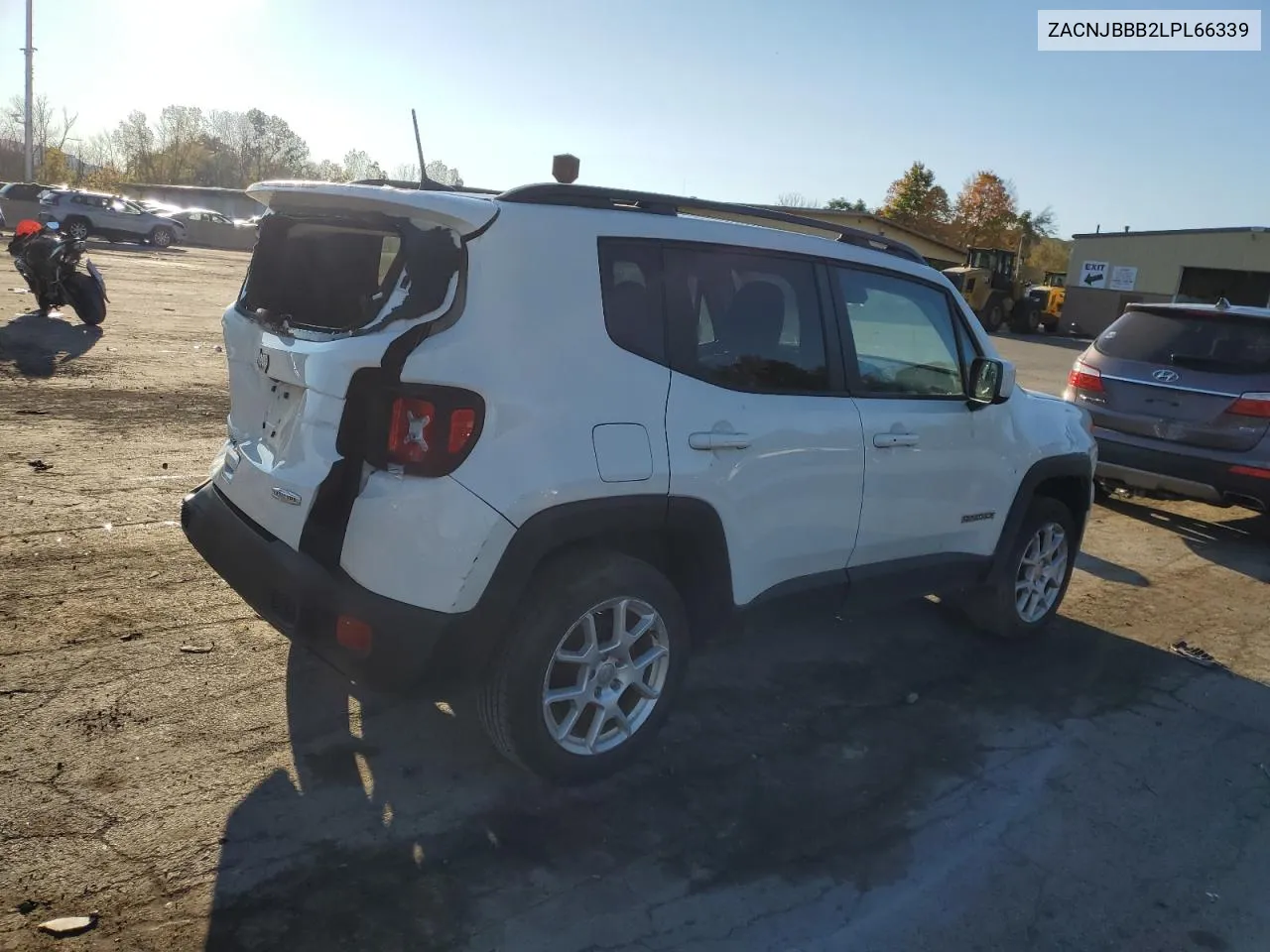 2020 Jeep Renegade Latitude VIN: ZACNJBBB2LPL66339 Lot: 75127054